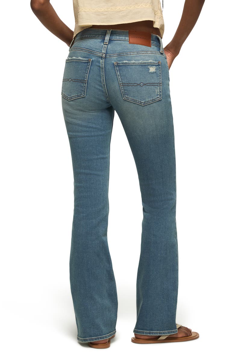 Sweet Mid Rise Bootcut Jeans, Alternate, color, CRISP WATERS WASH