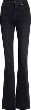 Veronica Beard Beverly High Waist Skinny Flare Jeans