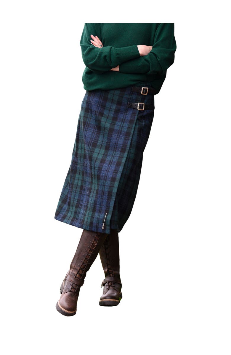 Celtic & Co. Midi Celt Kilt, Main, color, Cairngorm Black Watch