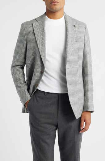 Myles Unconstructed Basketweave Wool & Silk Blend Sport Coat