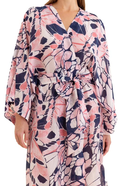 PAPINELLE PAPINELLE PAPILLON COTTON & SILK ROBE