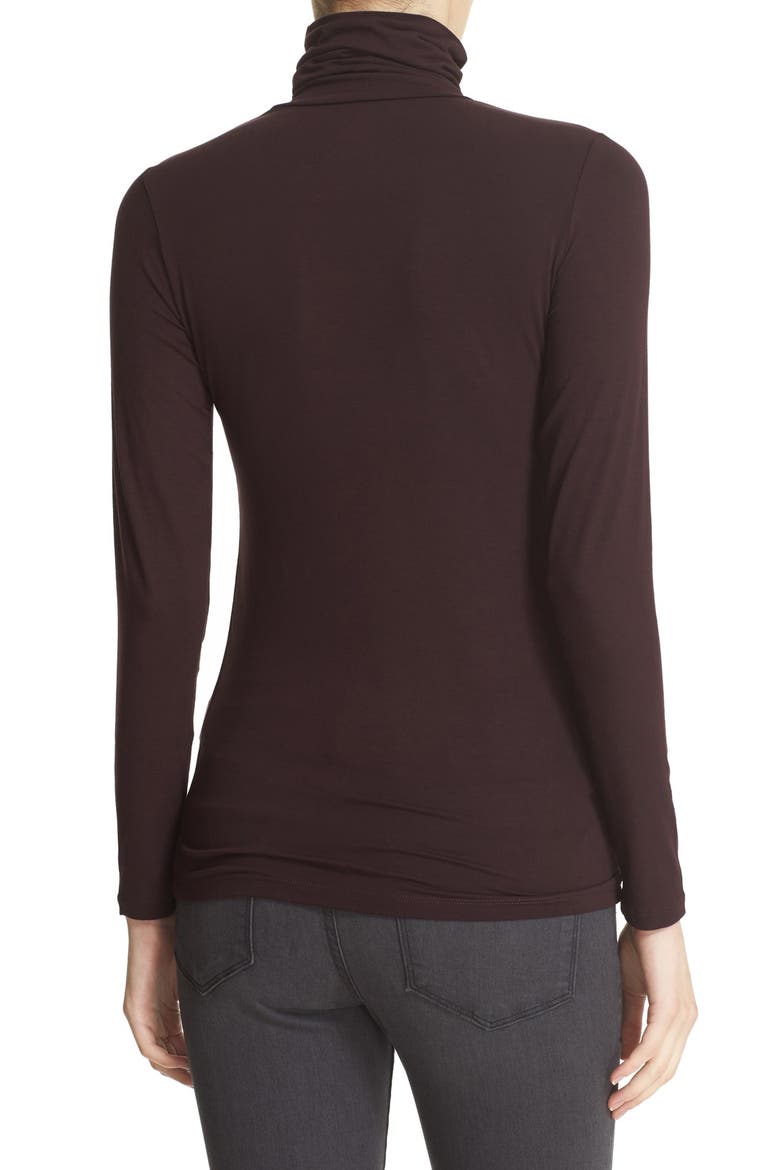 Turtleneck, Alternate, color, AUBERGINE