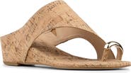 Donald Pliner Vesna Toe Loop Wedge Sandal