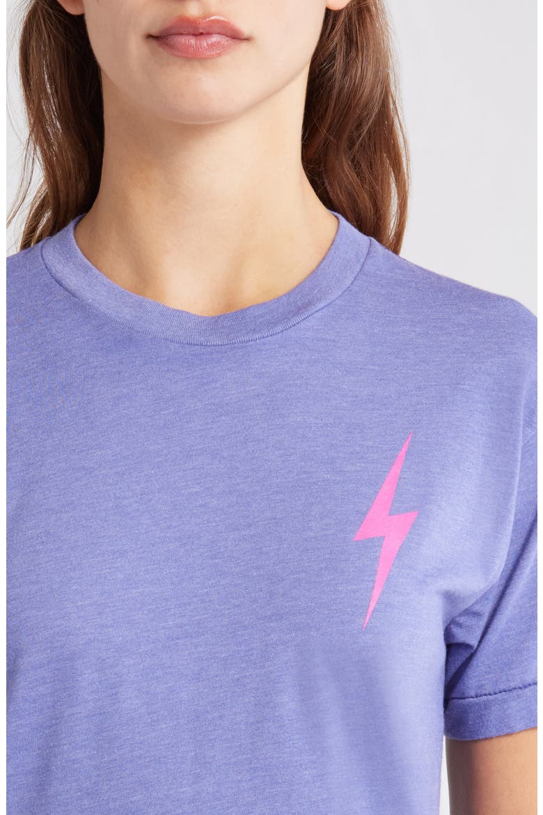 Bolt 2 Graphic T-Shirt, Alternate, color, LAVENDER/ NEON PINK