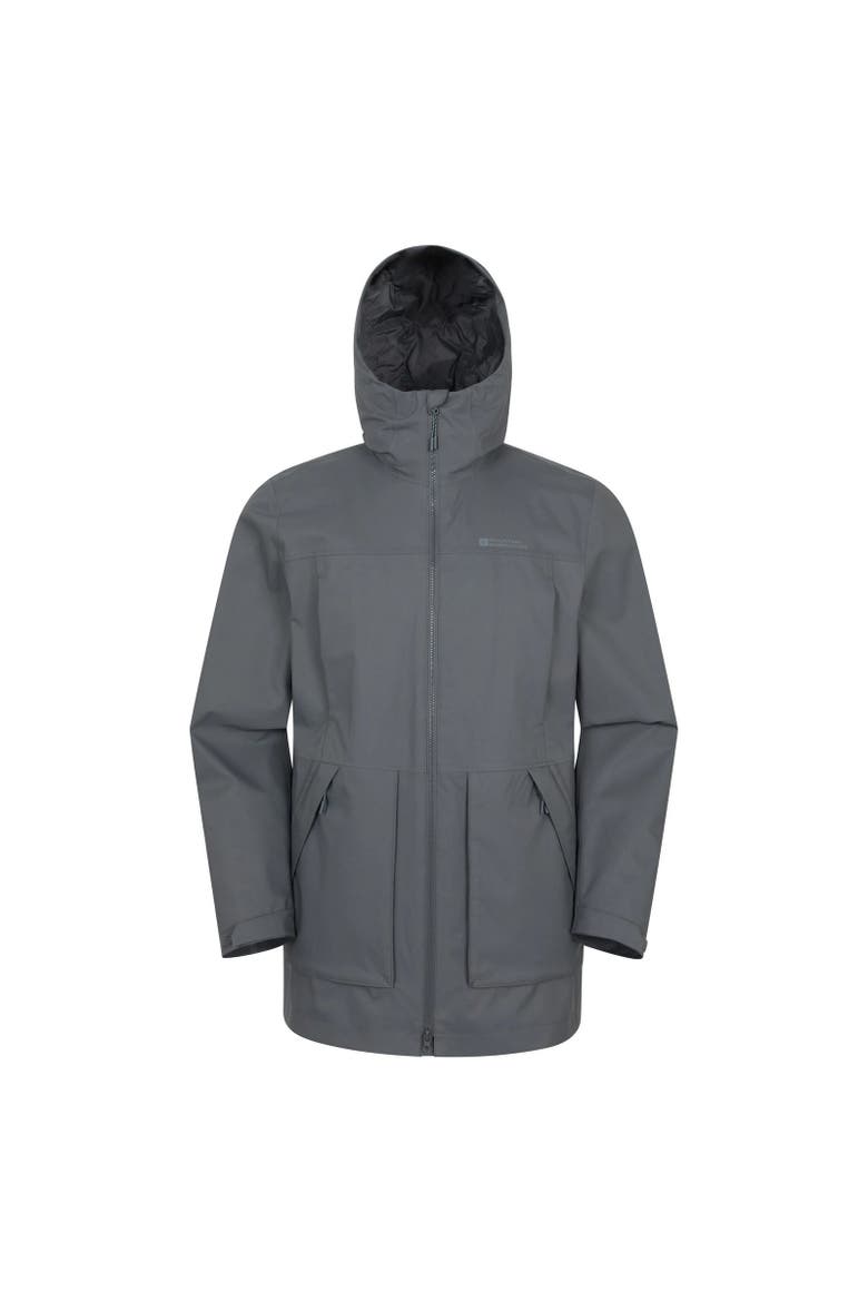 Harbour Waterproof Jacket, Main, color, Gray