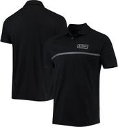 LEVELWEAR Men's Levelwear Black Chicago White Sox Sector Raglan Polo