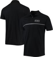 LEVELWEAR Men's Levelwear Black Chicago White Sox Sector Raglan Polo