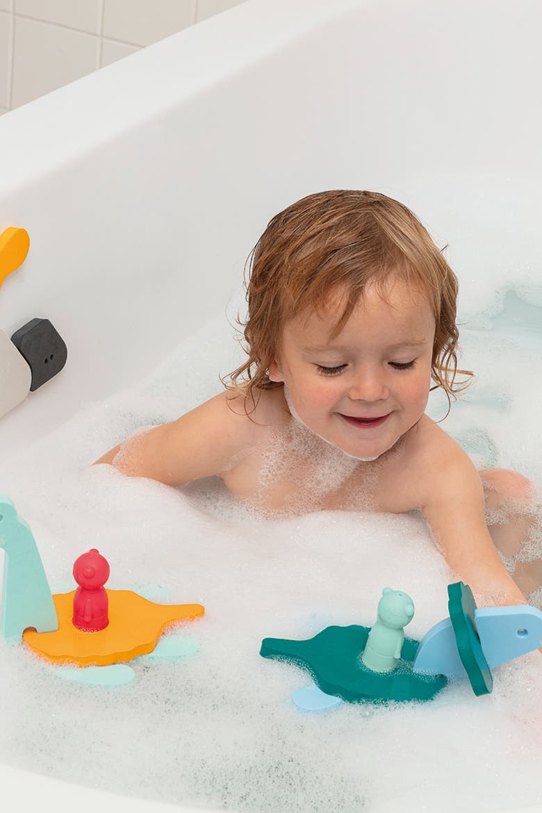 Puzzle Friends Dino World Floating Dinosaur Bath Puzzle, Alternate, color, Multi
