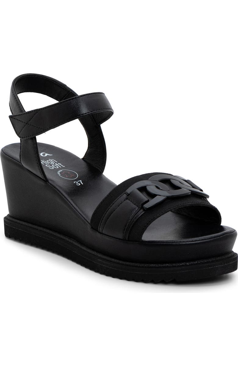 ara Palmdale Wedge Platform Sandal, Main, color,