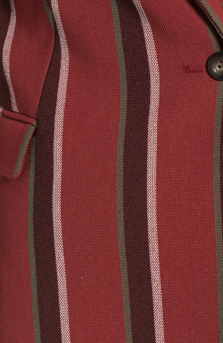 Mural Stripe Blazer, Alternate, color, 