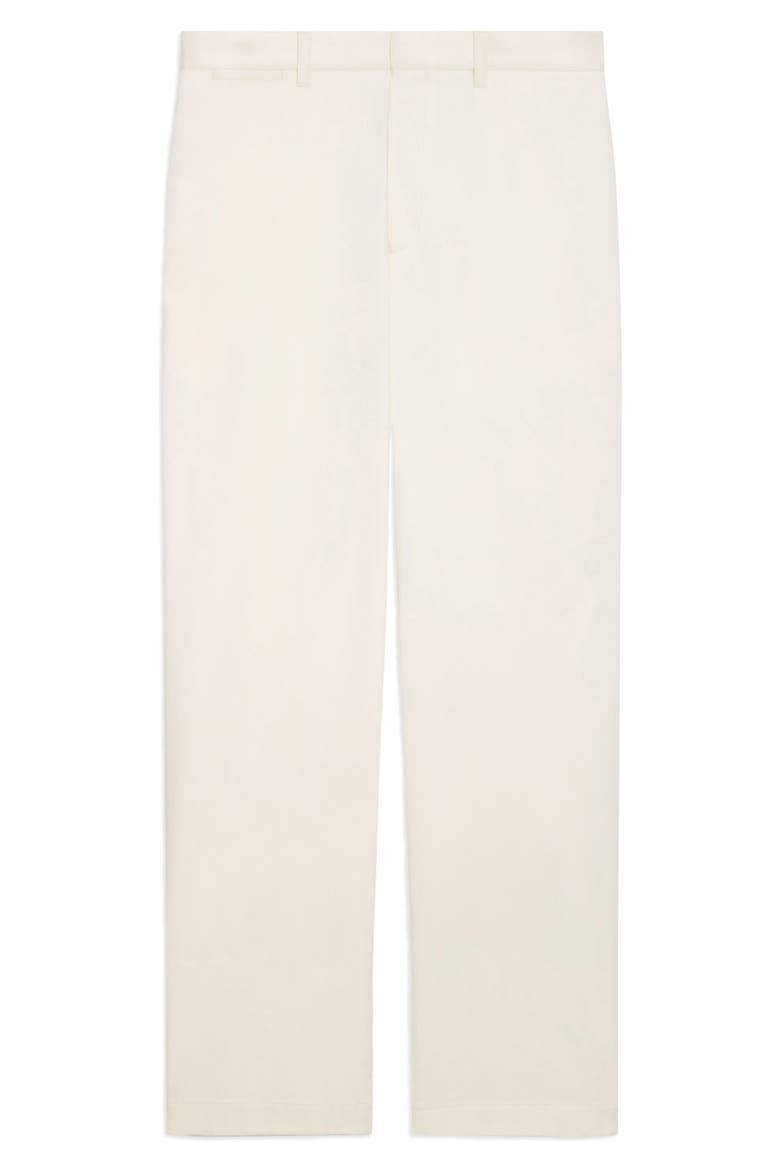 Stretch Cotton Chino Pants, Alternate, color, OAT MILK
