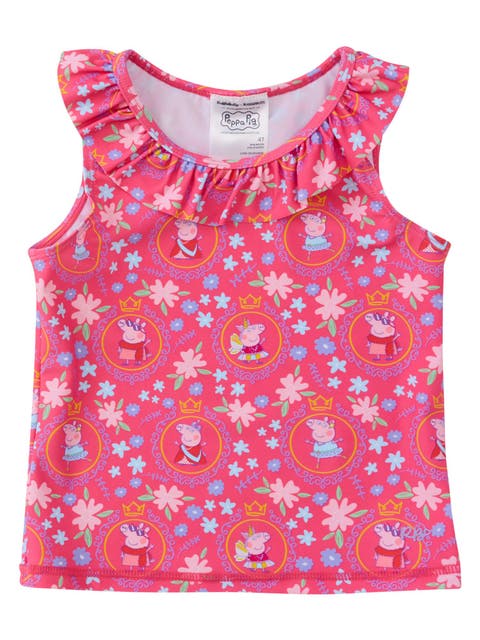 Peppa Pig Active Ruffle Tank Top (toddler, Little Kid)