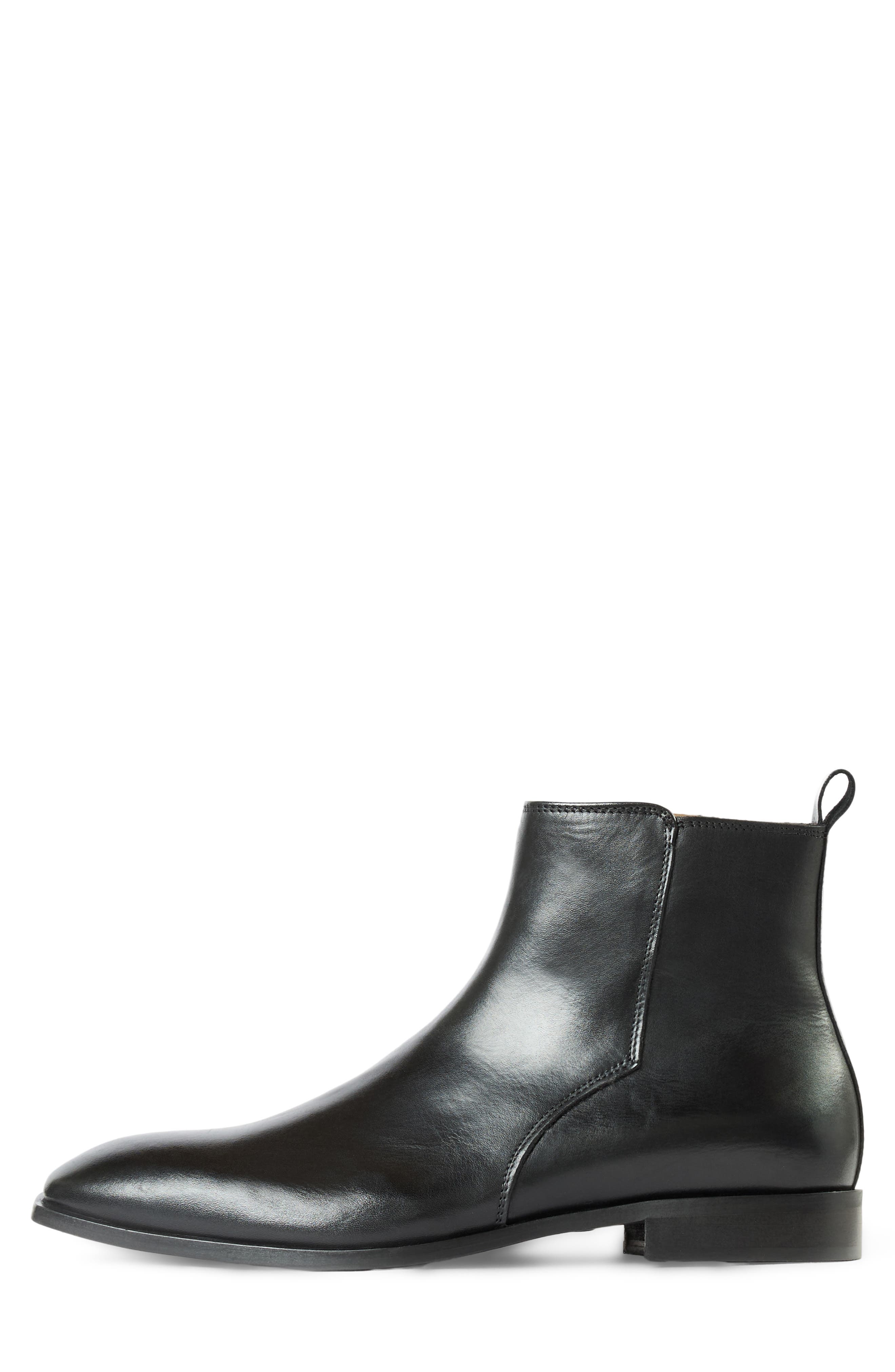 Marce Leather Boot, Alternate, color, BLACK LEATHER