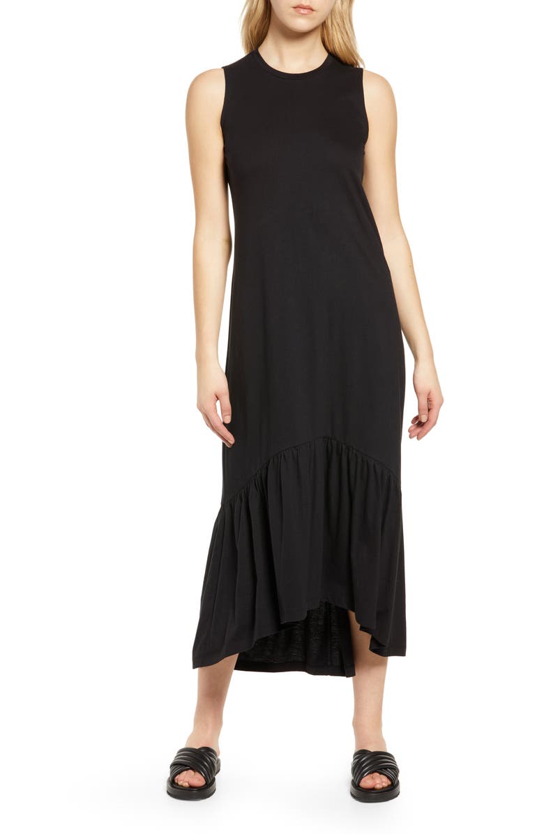 Caslon<sup>®</sup> Sleeveless High-Low Dress, Main, color,