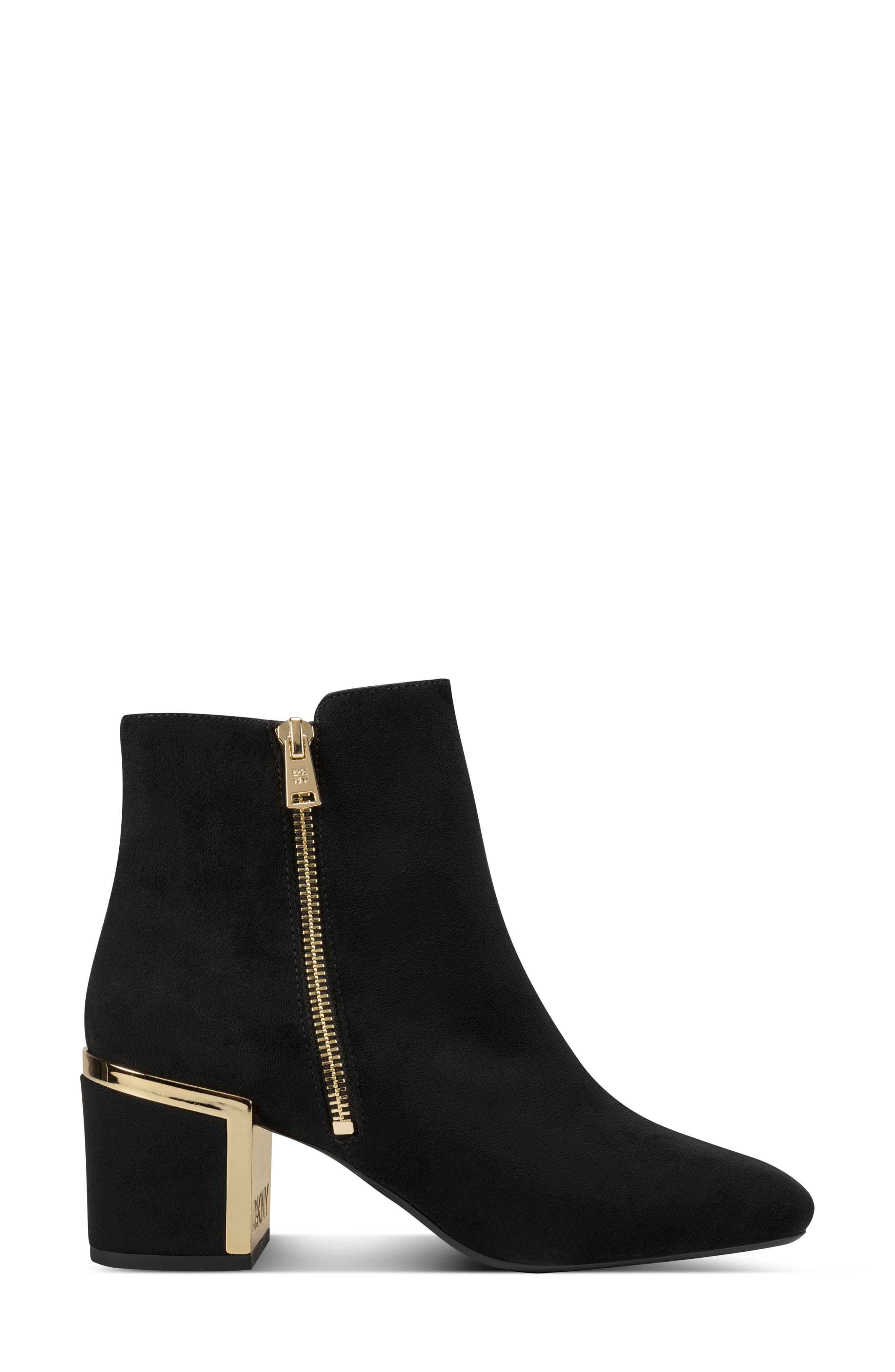 DKNY Kylah Bootie, Alternate, color, Black