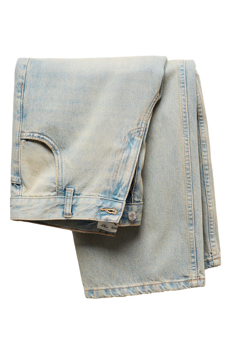 MANGO Low Rise Wide Leg Jeans, Alternate, color, 