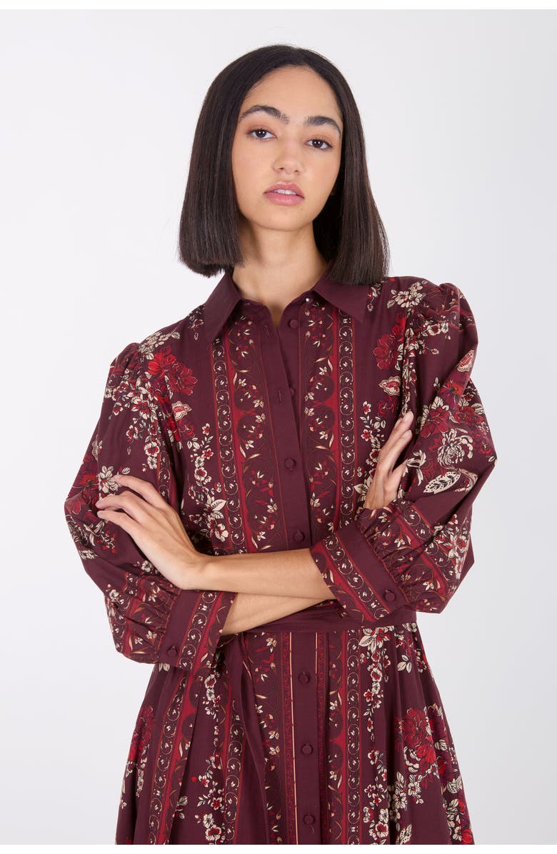 Super Natural by Secret Mission Blaine Dress, Alternate, color, Mixed Red Floral