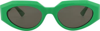 52mm Oval Sunglasses