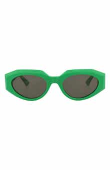 52mm Oval Sunglasses