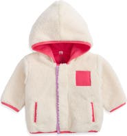 Magnetic Me Gentle High Pile Fleece Hooded Magnetic Jacket