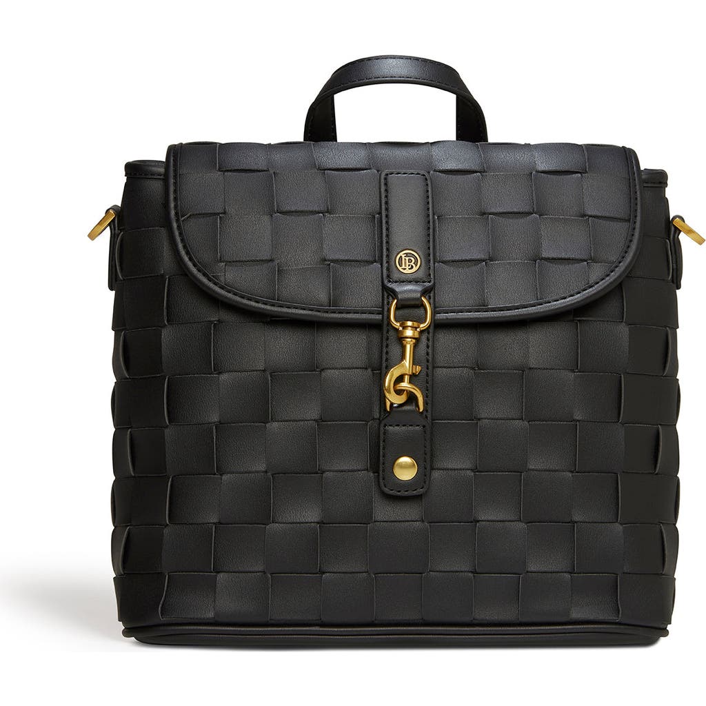 Labante London Rosie Mini Vegan Backpack In Black