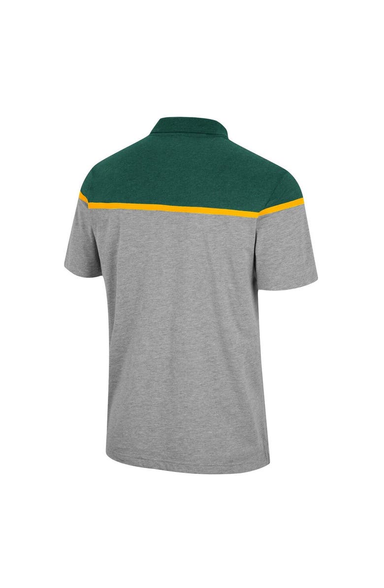 COLOSSEUM Men's Colosseum Heather Gray Baylor Bears Chamberlain Polo, Alternate, color, 