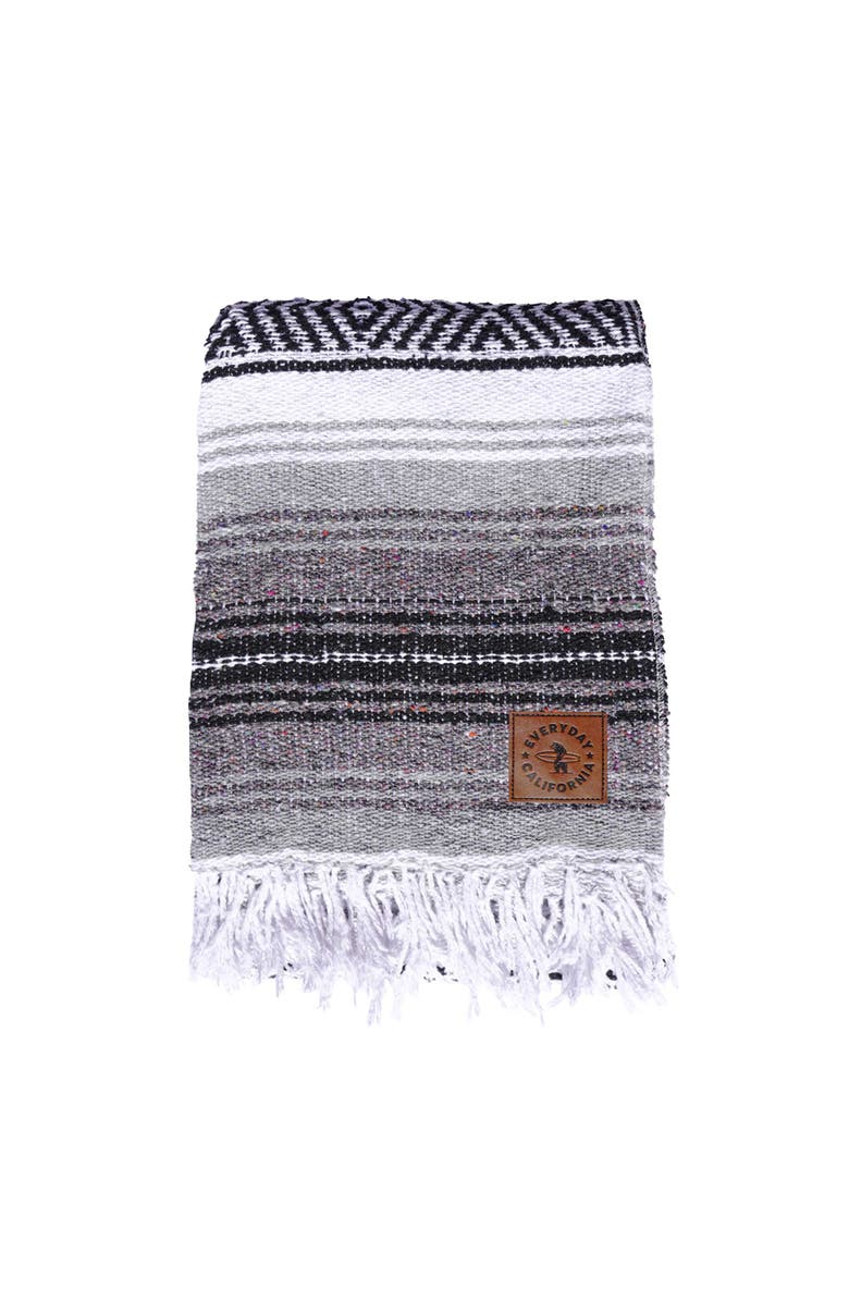 Everyday California Baja Blanket, Alternate, color, Grey