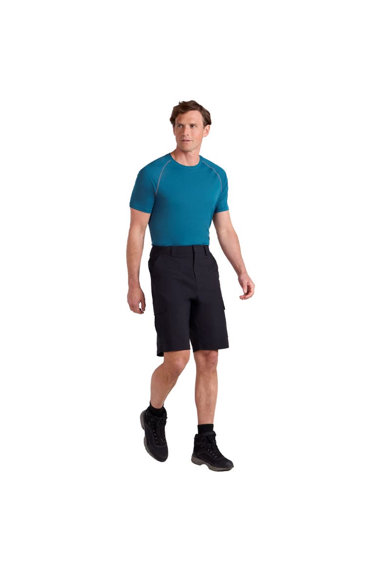 Delta Stretch Cargo Shorts, Alternate, color, Black