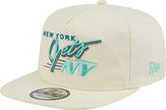New Era Men's New Era Cream New York Jets Liberty Golfer Adjustable Hat