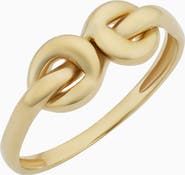 Oradina 10K Yellow Gold Soul Mate Ring