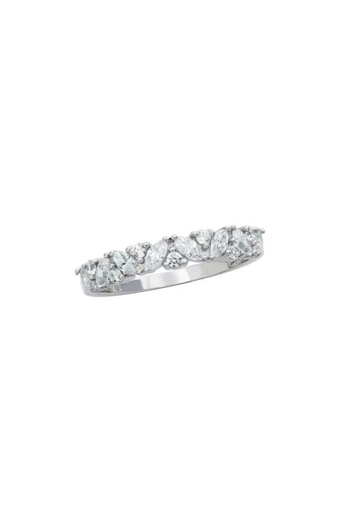 Cubic Zirconia Eternity Band