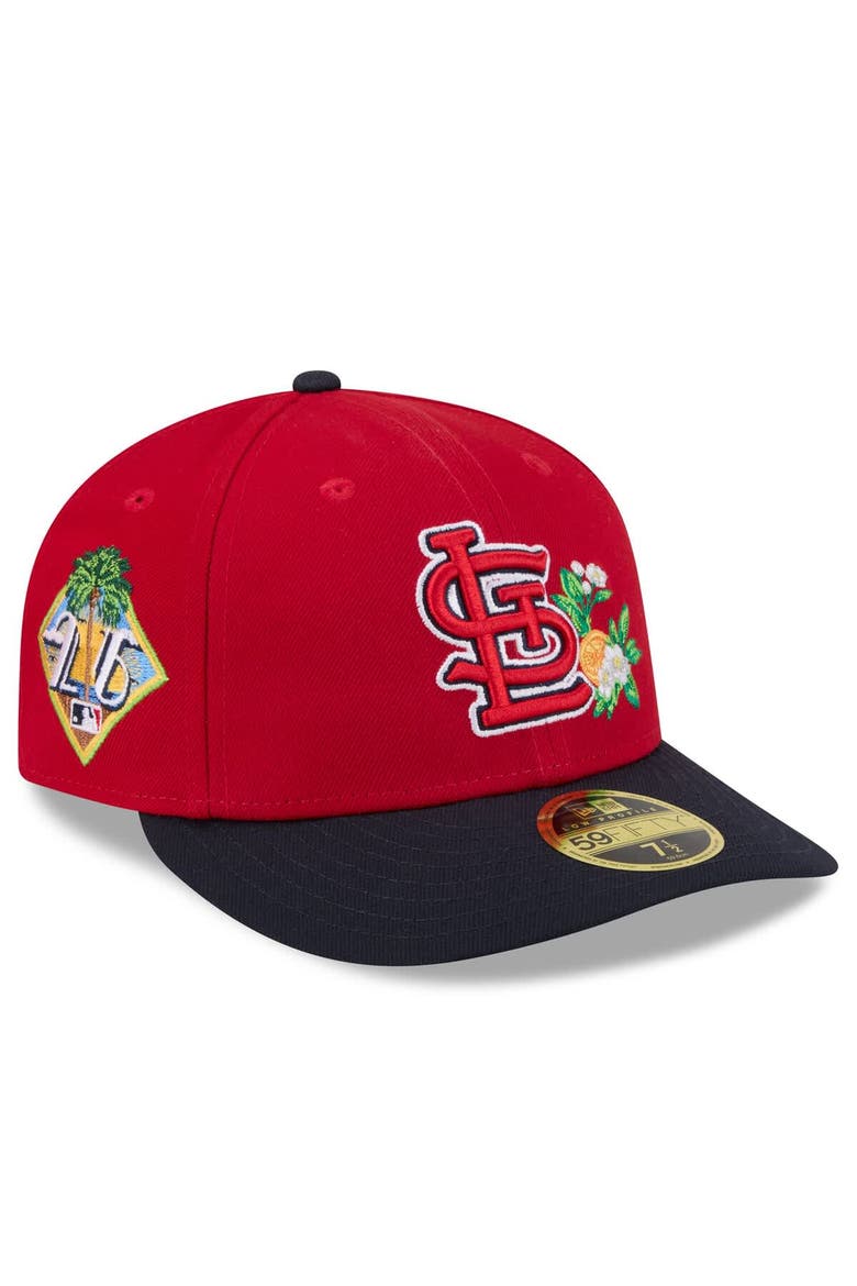 Men's New Era  Red/Navy St. Louis Cardinals 2026 Spring Training Low Profile 59FIFTY Fitted Hat, Main, color, Red