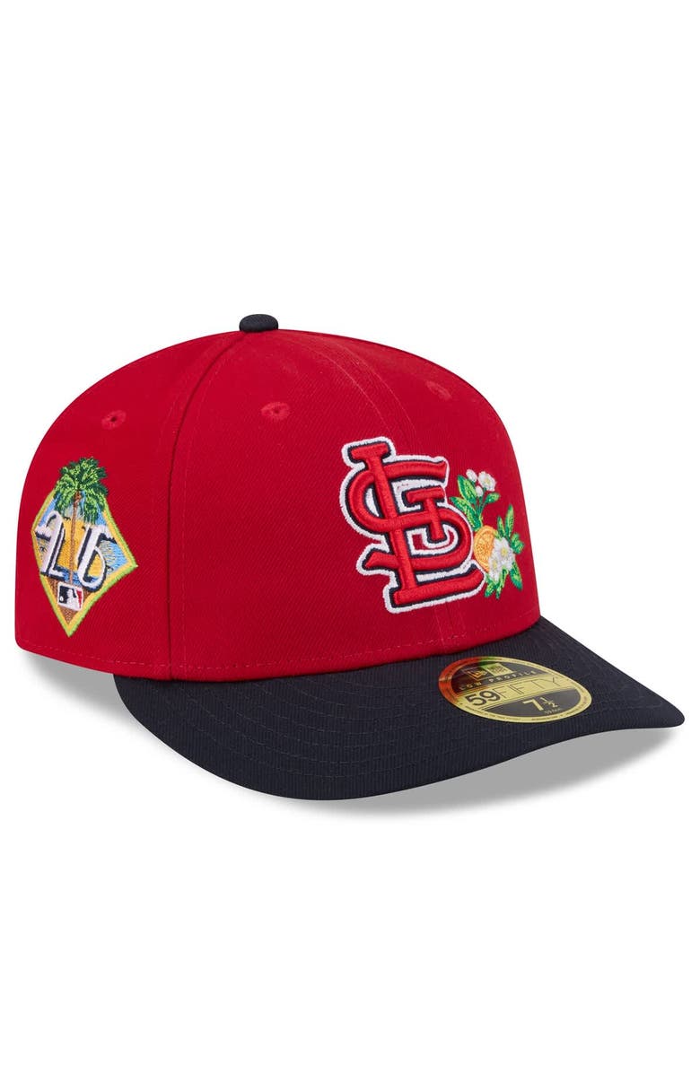 New Era Men's New Era Red/Navy St. Louis Cardinals 2026 Spring Training Low Profile 59FIFTY Fitted Hat, Main, color, Red
