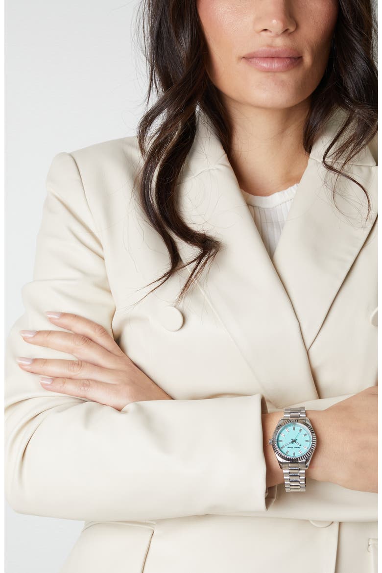 A Night in Malibu Bracelet Watch, 36mm, Alternate, color, PALOMA BLUE