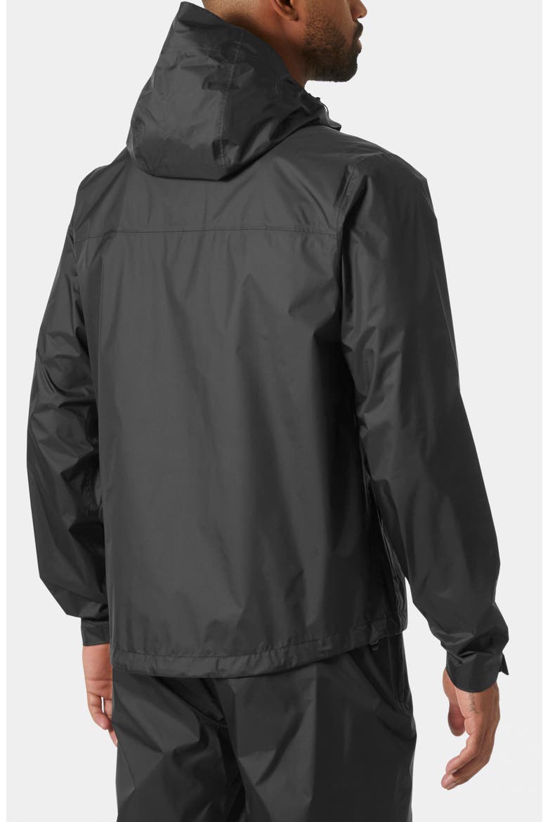 Loke 2.0 Waterproof Packable Jacket, Alternate, color, BLACK