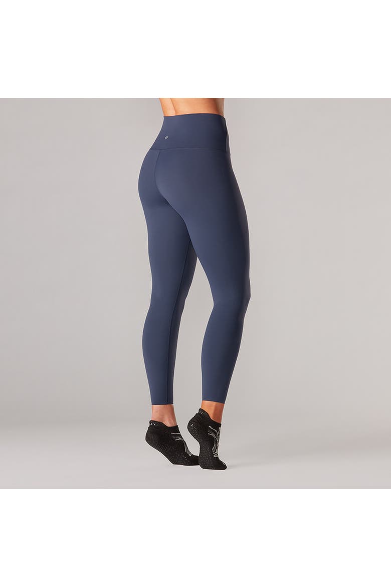 High Waisted 7/8 Legging, Alternate, color, NAVY