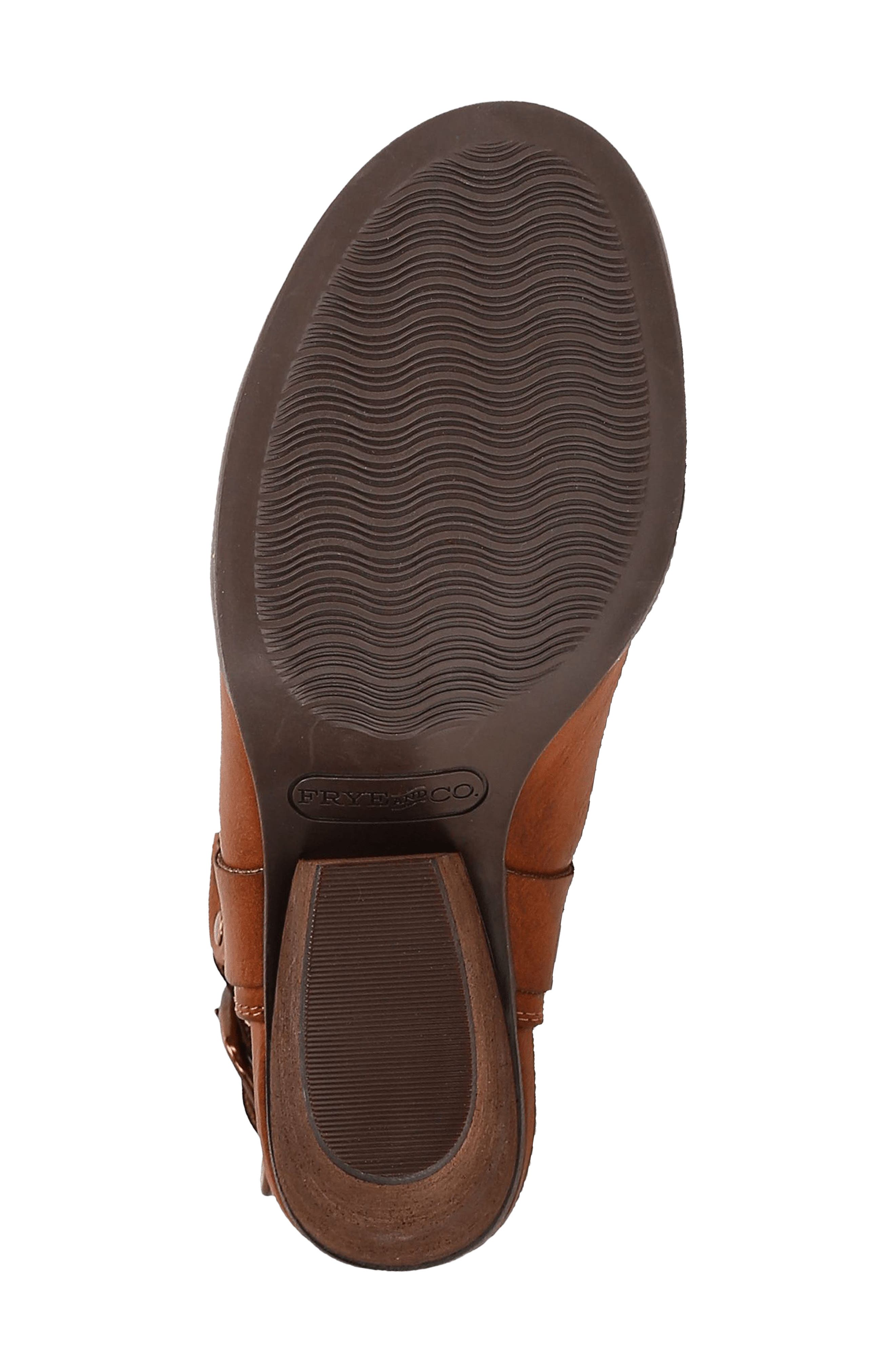 Jolene Harness Sandal, Alternate, color, COGNAC
