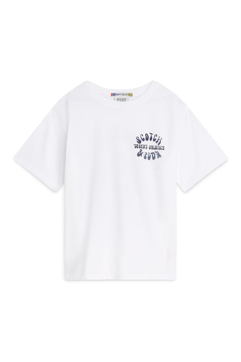 Kids' Desert Solstice Relaxed Fit Graphic T-Shirt, Main, color, BRIGHT WHITE