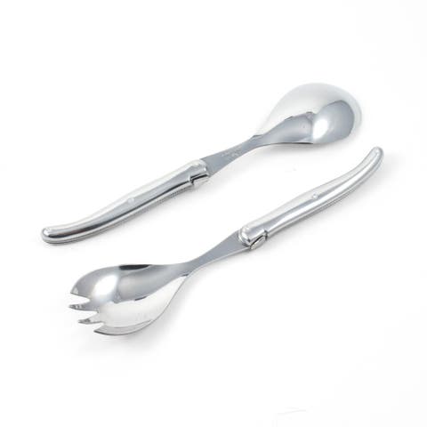 Platine Salad Serving Set in wooden box