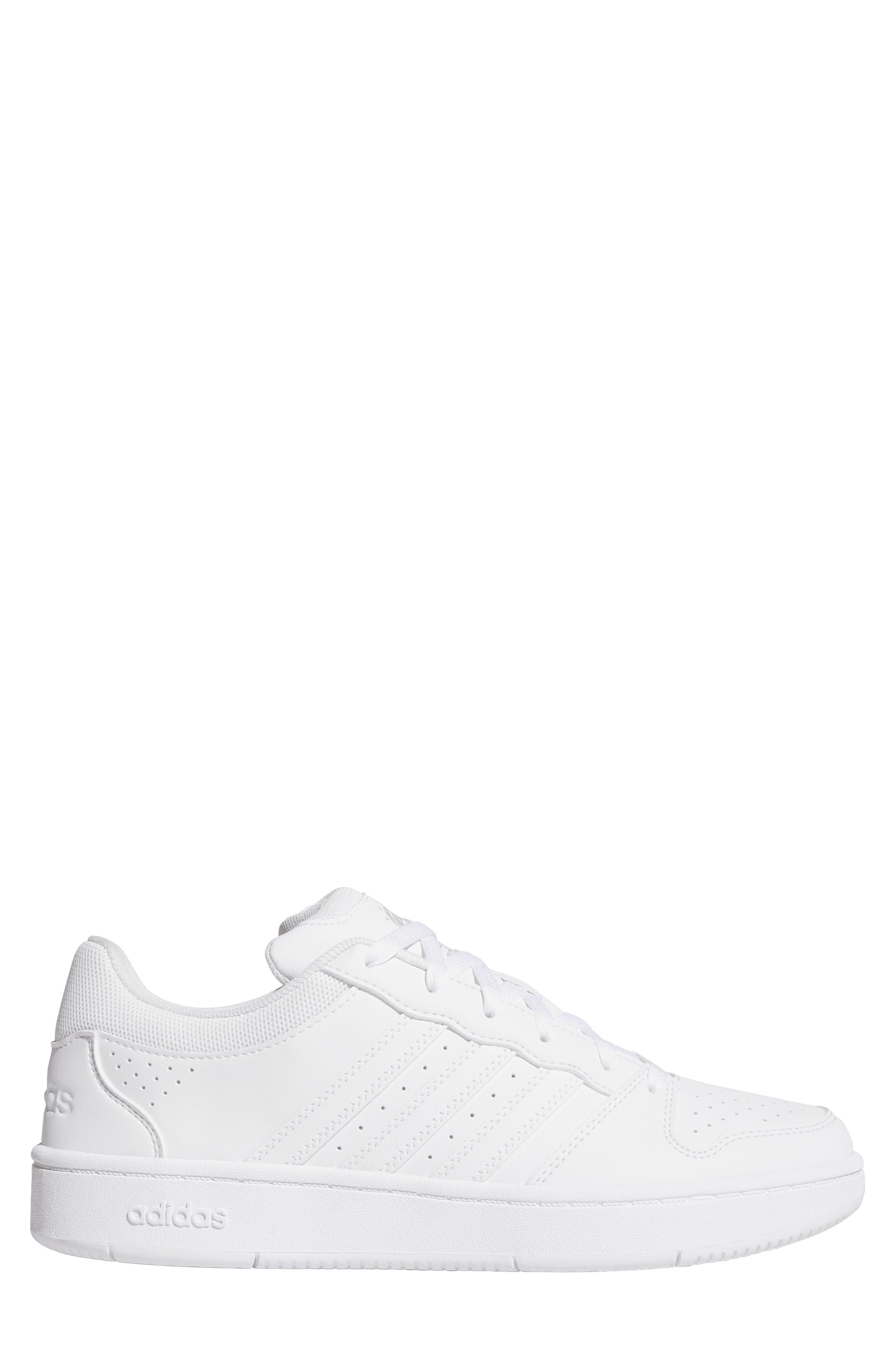 adidas Hoops Classic Sneaker, Alternate, color, White/ White/ Grey Two