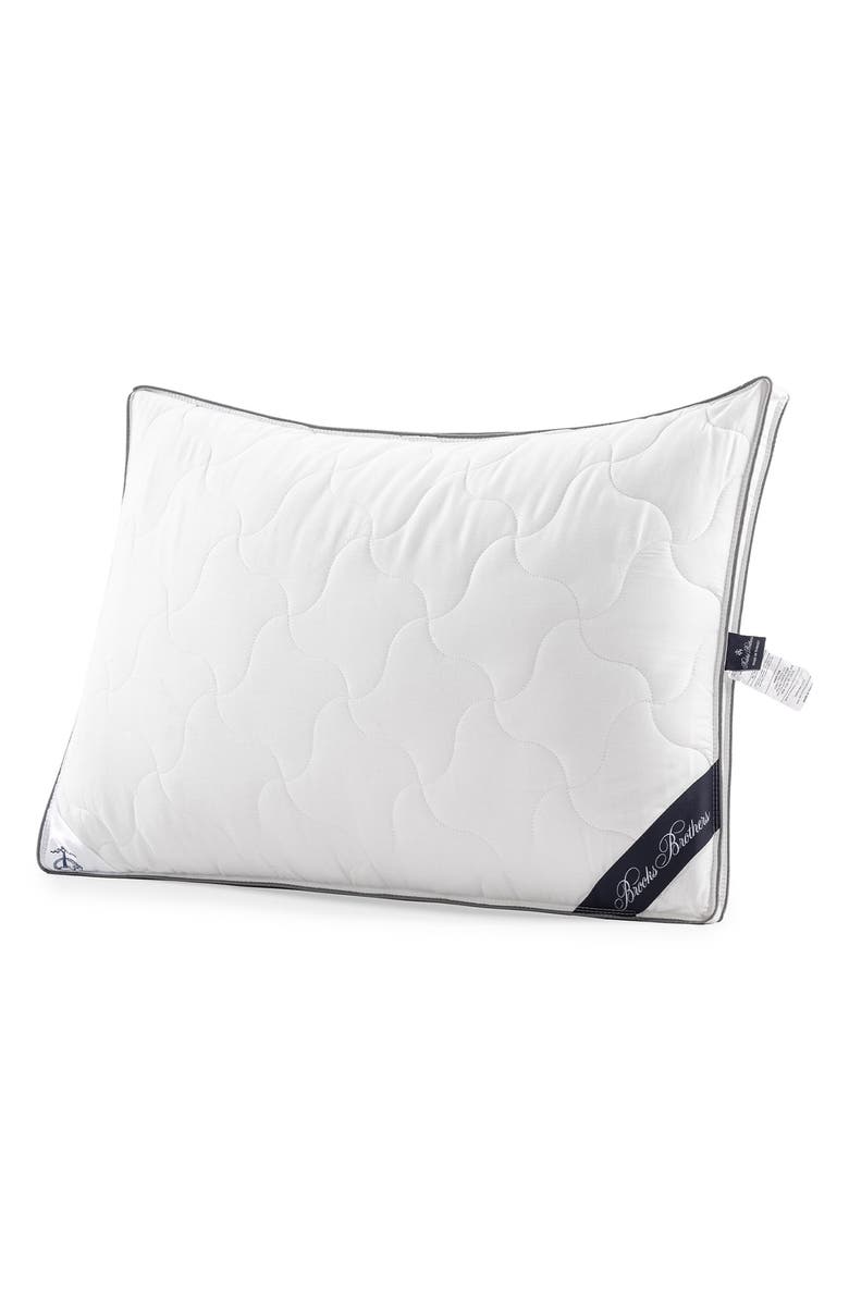 Brooks Brothers Cotton Blend Pillow, Alternate, color, White