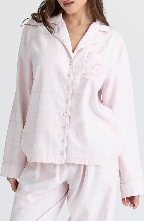 Classic Brushed Cotton Flannel Pajamas