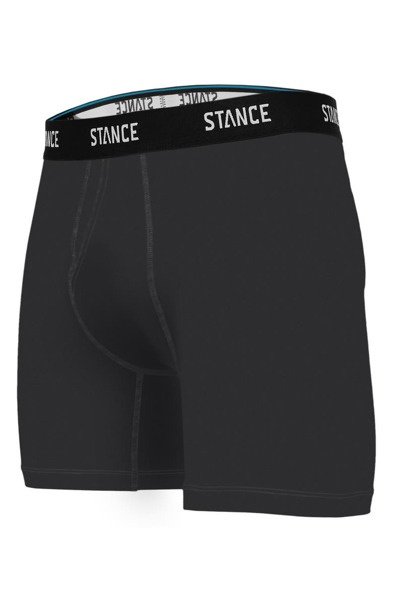 Stance Solid Boxer Briefs, Main, color, Black