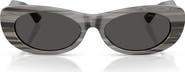Jimmy Choo Danny 54mm Oval Sunglasses