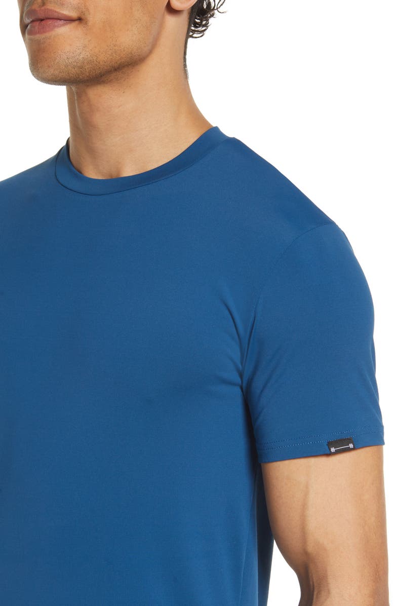 Barbell Apparel Men's Havok Stretch Crewneck T-Shirt, Alternate, color, 