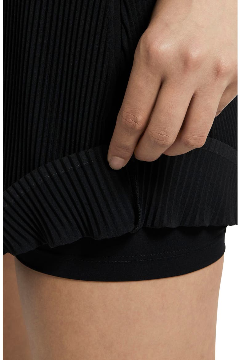 Flex Ace Golf Skort, Alternate, color, BLACK/ BLACK