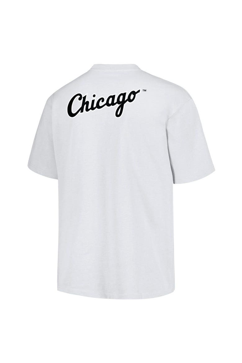 Men's PLEASURES  White Chicago White Sox Mascot T-Shirt, Alternate, color, White