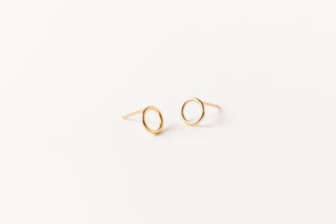Margo Petite Circle Studs