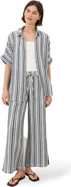 Pact Organic Cotton Coastal Double Gauze Relaxed Shirt