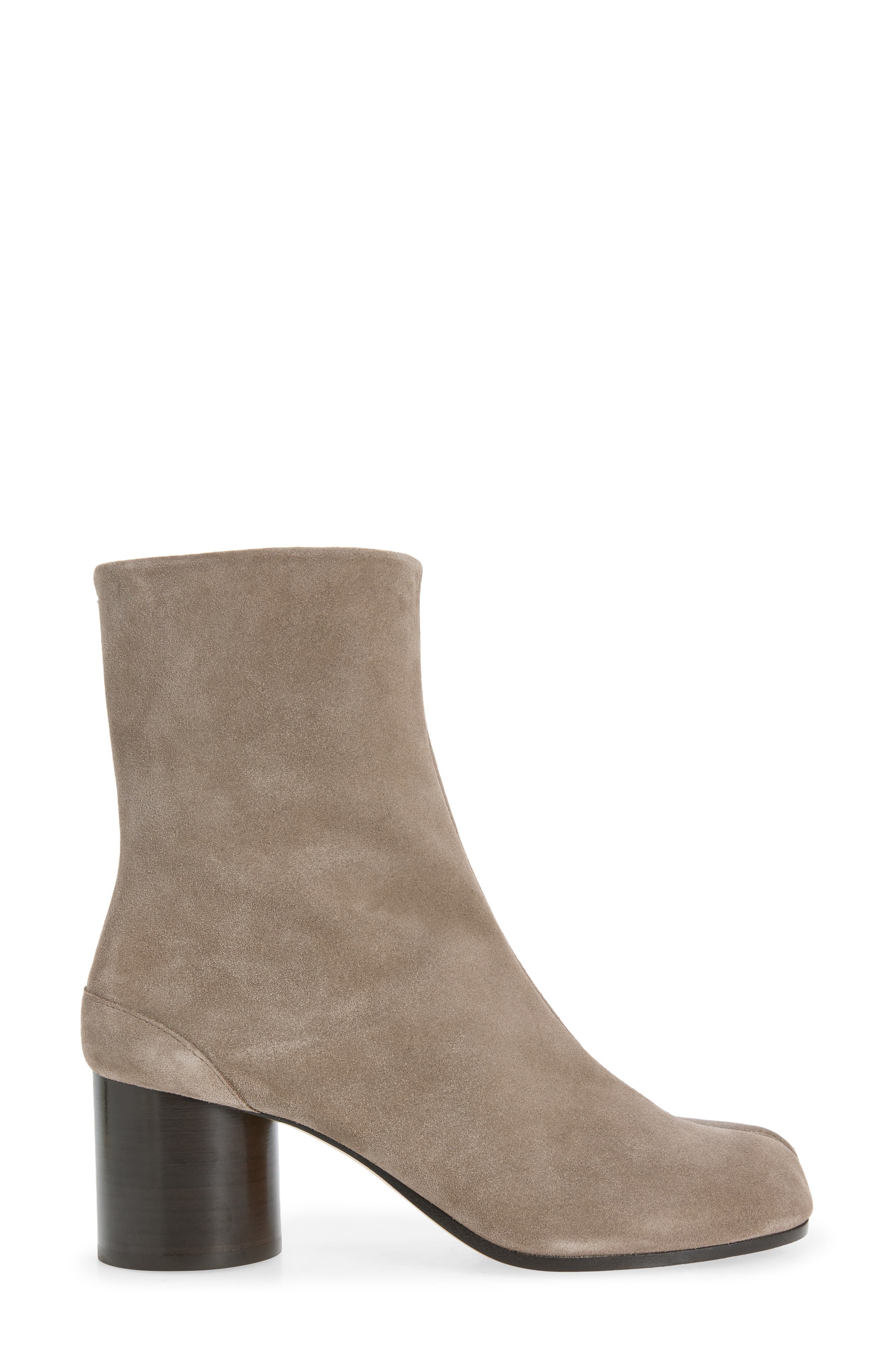 Tabi Suede Ankle Boot, Alternate, color, TAUPE